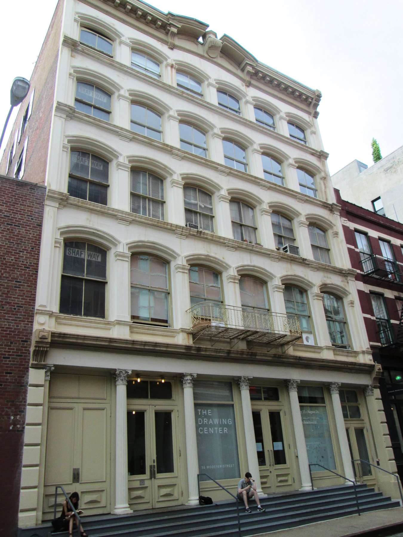 The Drawing Center at 35 Wooster Street, photographed in June 2014