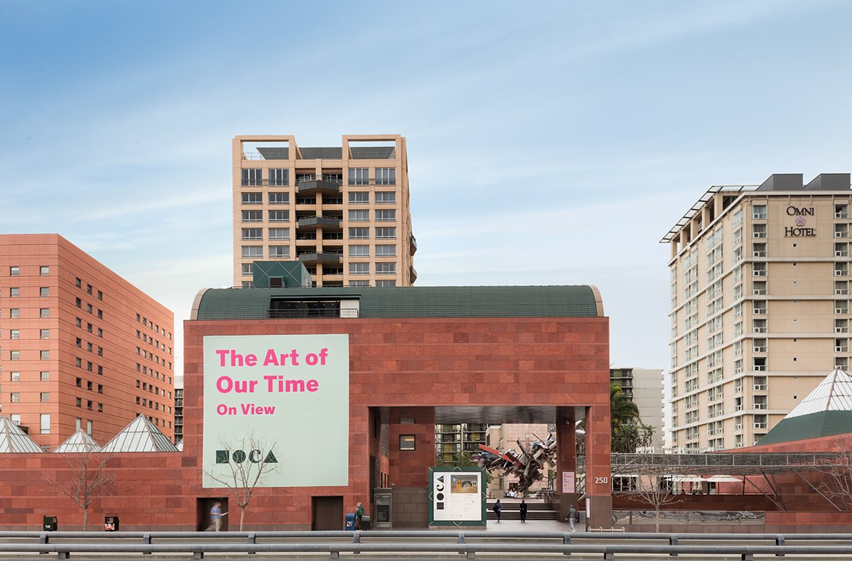 MOCA Grand Avenue in Downtown Los Angeles, photographed in January 2016
