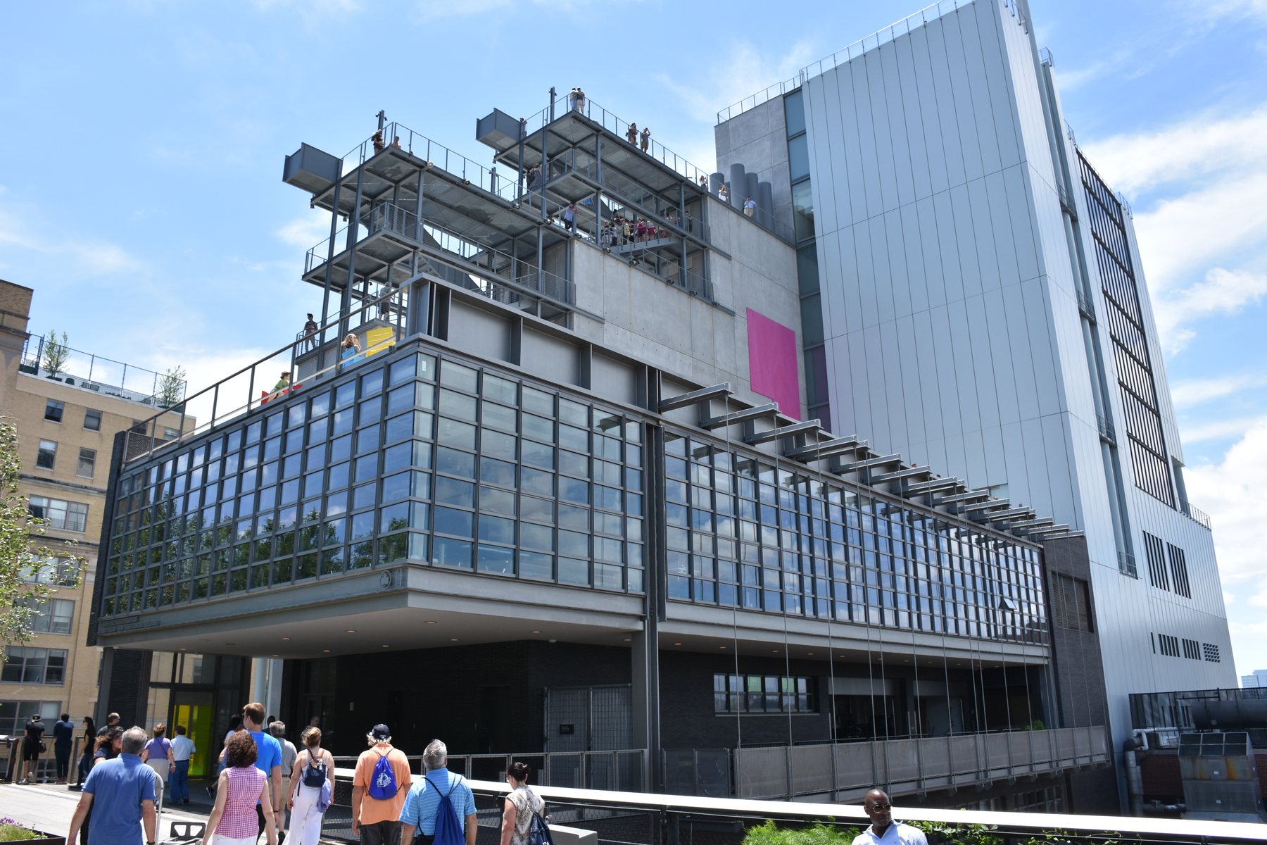 The Whitney Museum on Gansevoort Street, photographed in 2015