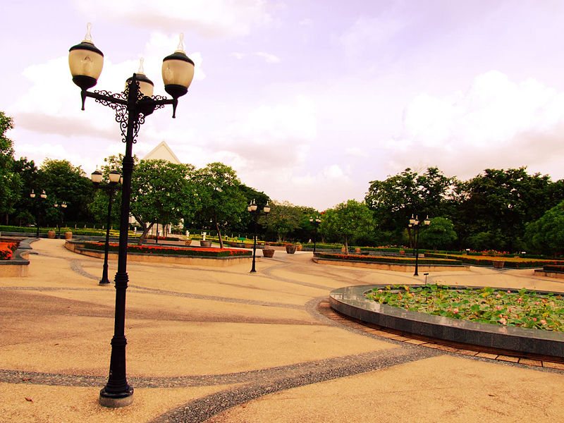 Queen Sirikit Park in Bangkok, photographed in July 2007